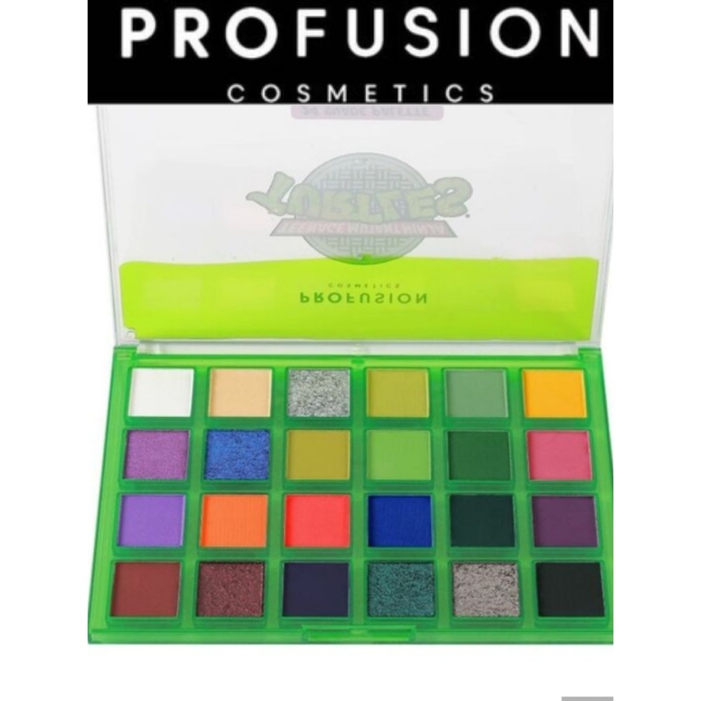 Profusion Cosmetics X Teenage Mutant Ninja Turtles 24-Shade Palette